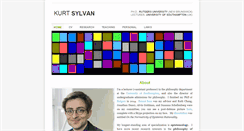 Desktop Screenshot of kurtlsylvan.com