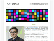 Tablet Screenshot of kurtlsylvan.com